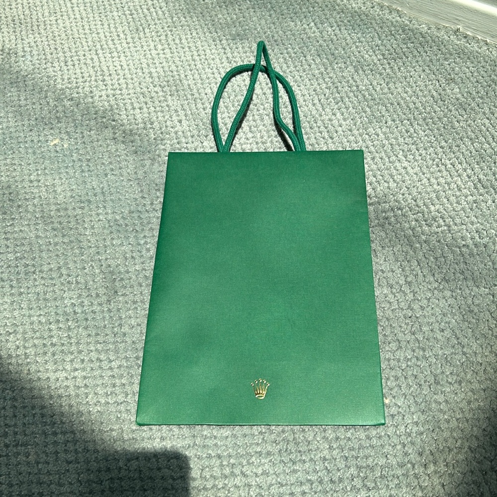 Rolex gift bag